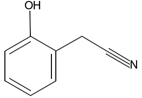 (2-Hydroxyphenyl)acetonitrile structure, CAS 14714-50-2
