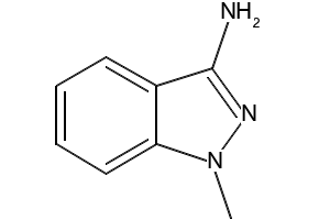 3-Amino-1-methylindazole structure, CAS 60301-20-4