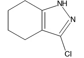 3-chloro-1H-4,5,6,7-tetrahydroindazole structure, CAS 933747-50-3