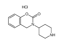 3-(4-piperidyl)-4H-benzo[e]1,3-oxazin-2-onehydrochloride structure, CAS 79098-79-6