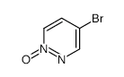 4-bromopyridazin-1-oxide structure, CAS 5753-63-9