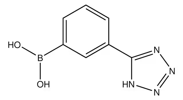 3-(1H-Tetrazol-5-yl)phenylboronicAcid structure, CAS 775351-30-9