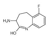 3-Amino--6-fluoro-1H,3H,4H,5H-benzo[f]azepin-2-one structure, CAS 145485-61-6