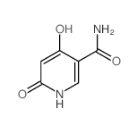 4,6-Dihydroxynicotinamide structure, CAS 5466-41-1
