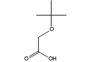 tert-Butoxyaceticacid structure, CAS 13211-32-0