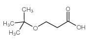 3-tert-Butoxypropionicacid structure, CAS 21150-73-2