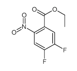 Ethyl4,5-Difluoro-2-nitrobenzoate structure, CAS 1214387-06-0