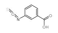 3-Carboxyphenylisothiocyanate structure, CAS 2131-63-7