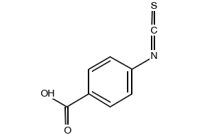 4-Carboxyphenylisothiocyanate structure, CAS 2131-62-6