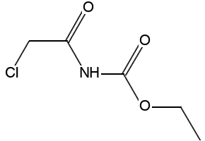 N-2-Chloroacetylurethane structure, CAS 6092-47-3