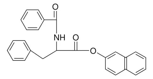 N-Benzoyl-dl-phenylalanine2-naphthylester structure, CAS 2134-24-9