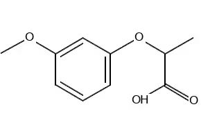 Ethyl2-(3-Methoxyphenoxy)propanoate structure, CAS 141289-99-8