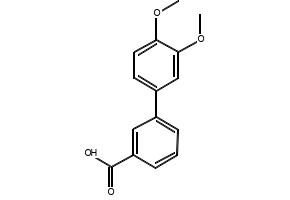 3',4'-Dimethoxybiphenyl-3-carboxylicacid structure, CAS 676348-31-5