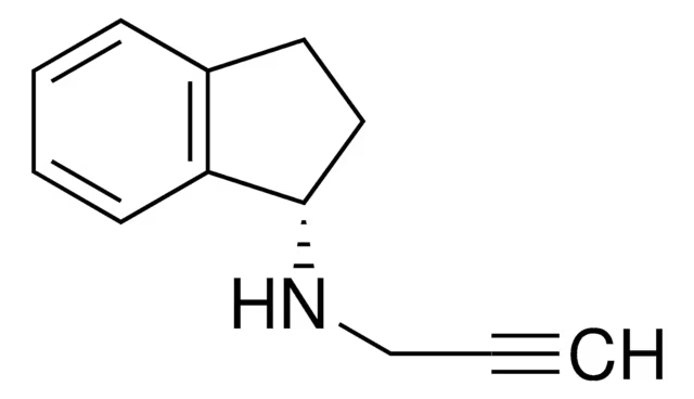 (S)-N-(2-Propynyl)-2,3-dihydroinden-1-amine structure, CAS 185517-74-2