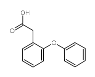 2-Phenoxyphenylaceticacid structure, CAS 25563-02-4