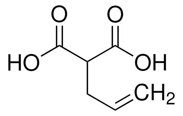 Allylmalonicacid structure, CAS 2583-25-7