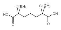 2,2,6,6-Tetramethylpimelicacid structure, CAS 2941-45-9