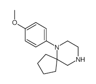 1-(6,9-Diazaspiro[4.5]dec-6-yl)-4-methoxybenzene structure, CAS 893745-80-7