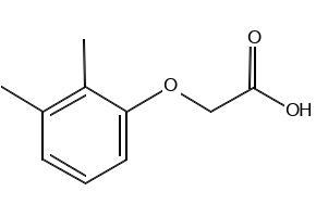 2,3-Dimethylphenoxyaceticacid structure, CAS 2935-63-9