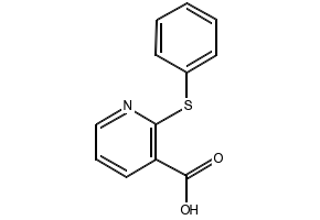 2-(Phenylthio)nicotinicacid structure, CAS 35620-72-5