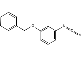 3-Benzyloxyphenylisothiocyanate structure, CAS 206559-36-6