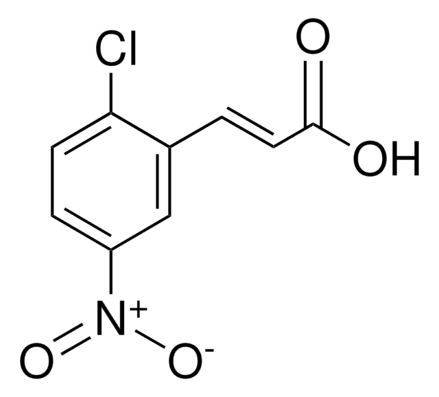 2-Chloro-5-nitrocinnamicacid structure, CAS 36015-19-7