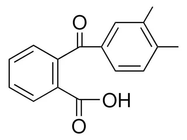 3',4'-Dimethylbenzophenone-2-carboxylicacid structure, CAS 2159-42-4