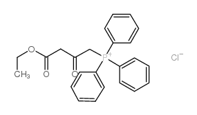 (3-Ethoxycarbonyl-2-oxoproply)triphenylphosphoniumChloride structure, CAS 106302-03-8
