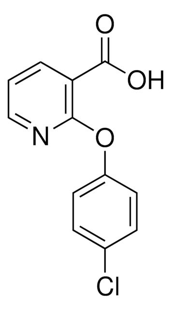 2-(4-Chlorophenoxy)nicotinicacid structure, CAS 51362-37-9
