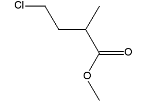 4-Chloro-2-methylbutyricacidmethylester structure, CAS 13888-03-4