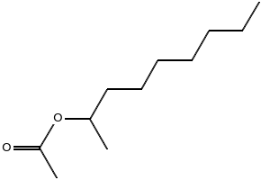 1-Methyloctylacetate structure, CAS 14936-66-4