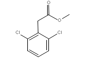 2,6-Dichlorophenylaceticacidmethylester structure, CAS 54551-83-6