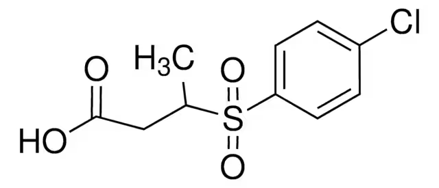 3-(4-Chlorobenzenesulfonyl)butyricacid structure, CAS 175205-43-3