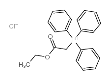 Carbethoxymethyltriphenylphosphoniumchloride structure, CAS 17577-28-5