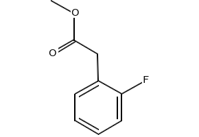 Methyl(2-Fluorophenyl)acetate structure, CAS 57486-67-6