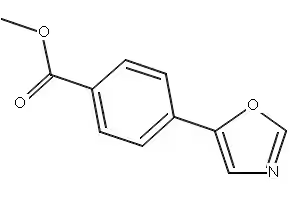 Methyl3-(5-Oxazolyl)benzoate structure, CAS 850375-14-3
