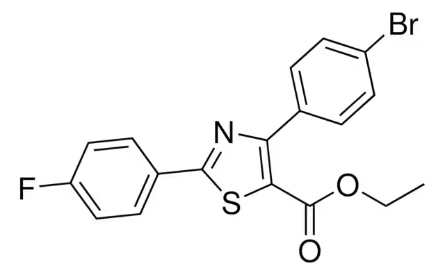 Ethyl4-(4-Bromophenyl)thiazole-2-carboxylate structure, CAS 53101-02-3