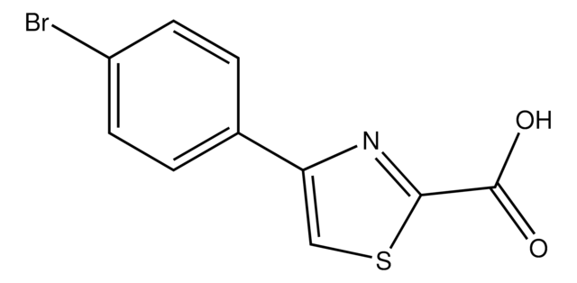 4-(4-Bromophenyl)thiazole-2-carboxylicAcid structure, CAS 886366-94-5