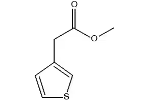 Methylthiophene-3-acetate structure, CAS 58414-52-1