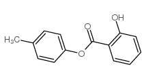 Salicylicacidp-tolylester structure, CAS 607-88-5