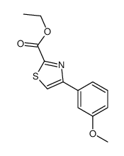 Ethyl4-(3-Methoxyphenyl)thiazole-2-carboxylate structure, CAS 886366-81-0