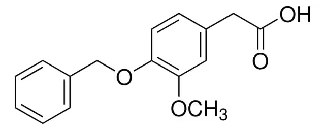 4-Benzyloxy-3-methoxyphenylaceticacid structure, CAS 29973-91-9