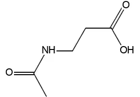 N-Acetyl-beta-alanine structure, CAS 3025-95-4