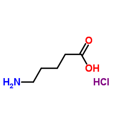 5-Aminovalericacidhydrochloride structure, CAS 627-95-2