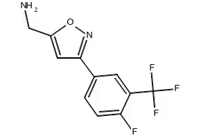 5-[4-Fluoro-3-(trifluoromethyl)phenyl]-2H-tetrazole structure, CAS 1261268-98-7