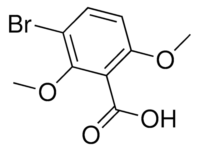 3-Bromo-2,6-dimethoxybenzoicacid structure, CAS 73219-89-3