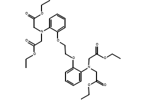 BAPTAtetraethylester structure, CAS 73630-07-6
