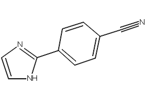 4-(Imidazol-2-yl)benzonitrile structure, CAS 98298-49-8