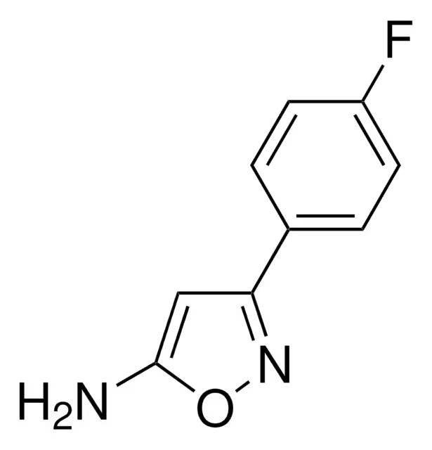 5-Amino-3-(4-fluorophenyl)isoxazole structure, CAS 81465-82-9