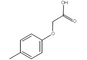 (4-Methylphenoxy)aceticacid structure, CAS 940-64-7